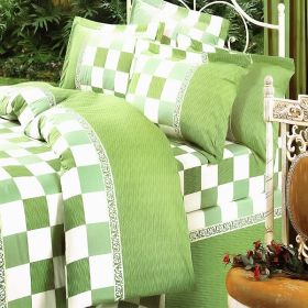 Blancho Bedding - [Country Life] 100% Cotton 5PC Comforter Set (Queen Size)