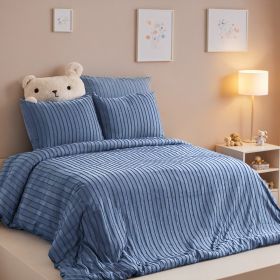 Polyester Microfiber Quilt Cover And Pillowcase (Option: 263cmx229cm)